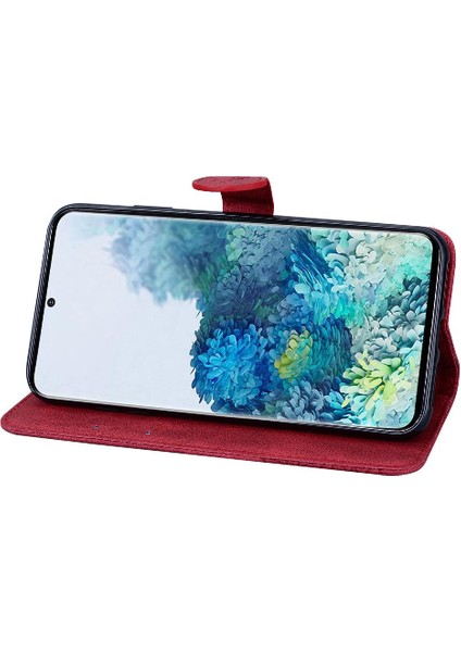 Samsung Galaxy S20 Büyük Kelebek Deri Cüzdan Flip Telefon Kılıfı (Yurt Dışından)