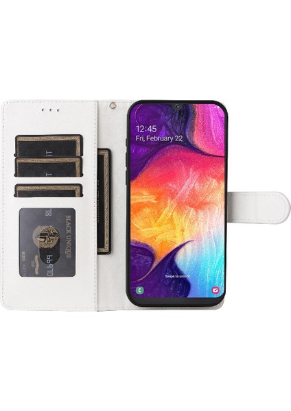 Samsung Galaxy A50 Için Flip Case Deri Kılıf Cüzdan Basit Iş Çevirme (Yurt Dışından) indirimleri