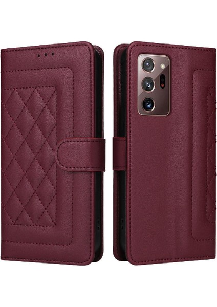 Samsung Galaxy Not 20 Için Flip Case Ultra Cüzdan Deri Kılıf Darbeye (Yurt Dışından)
