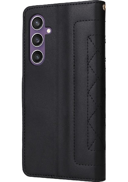 Mellow Shop Samsung Galaxy S23 Fe Için Flip Case Kapak Darbeye Deri Kılıf (Yurt Dışından)