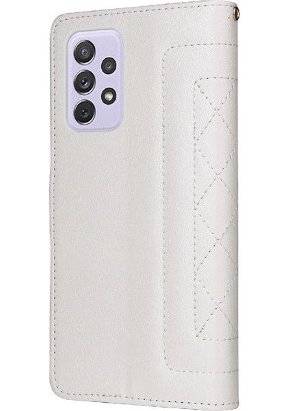 Samsung Galaxy A72 Cüzdan Basit Iş Deri Kılıf Flip Case Için Flip Case (Yurt Dışından) modelleri