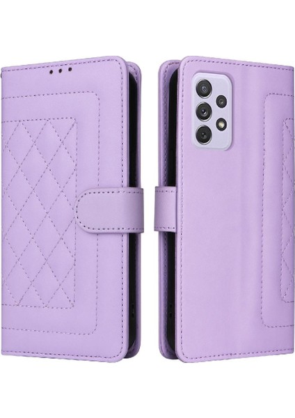 Samsung Galaxy A72 Cüzdan Basit Iş Deri Kılıf Flip Case Için Flip Case (Yurt Dışından)