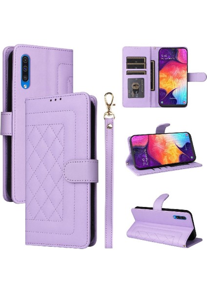 Samsung Galaxy A72 Cüzdan Basit Iş Deri Kılıf Flip Case Için Flip Case (Yurt Dışından) modelleri