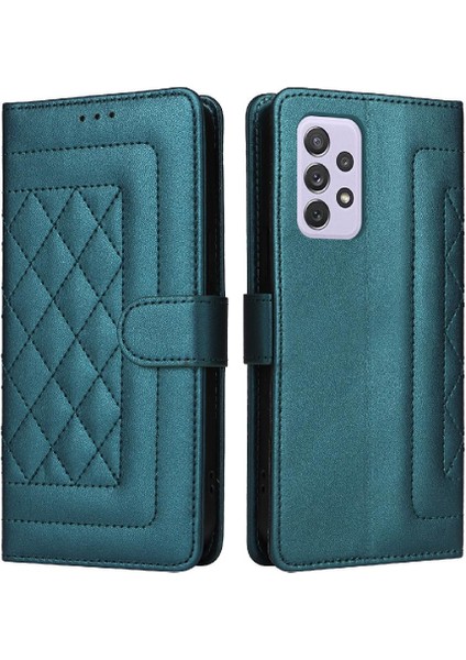 Samsung Galaxy A72 Cüzdan Basit Iş Deri Kılıf Flip Case Için Flip Case (Yurt Dışından)