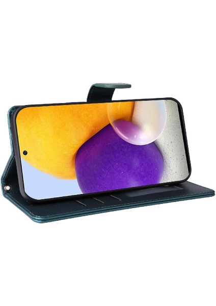 Samsung Galaxy A72 Cüzdan Basit Iş Deri Kılıf Flip Case Için Flip Case (Yurt Dışından) indirimleri
