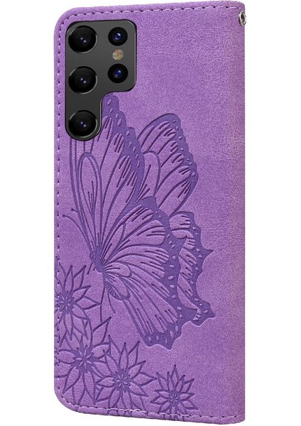 Kart Yuvası Standı Kickstand Büyük ile Samsung Galaxy S23 Ultra Için Kılıf (Yurt Dışından) fırsatları