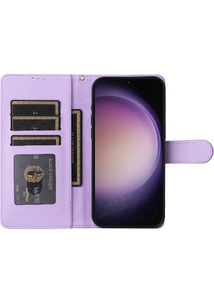 Samsung Galaxy S23 Cüzdan Basit Iş Deri Kılıf Flip Case Için Flip Case (Yurt Dışından) modelleri