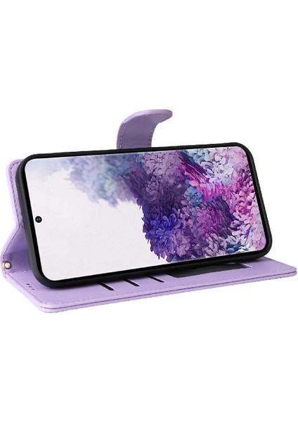 Samsung Galaxy S20 Için Flip Case Basit Iş Deri Kılıf Kapak Çevirin (Yurt Dışından)