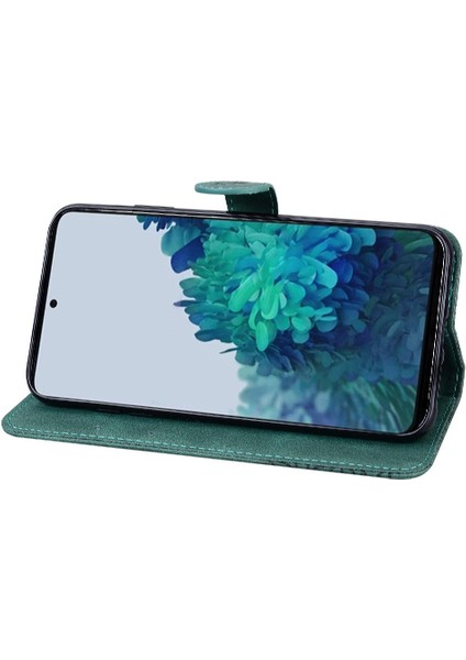 Samsung Galaxy S21 Fe Deri Cüzdan Flip Telefon Kılıfı Için Kart ile (Yurt Dışından)