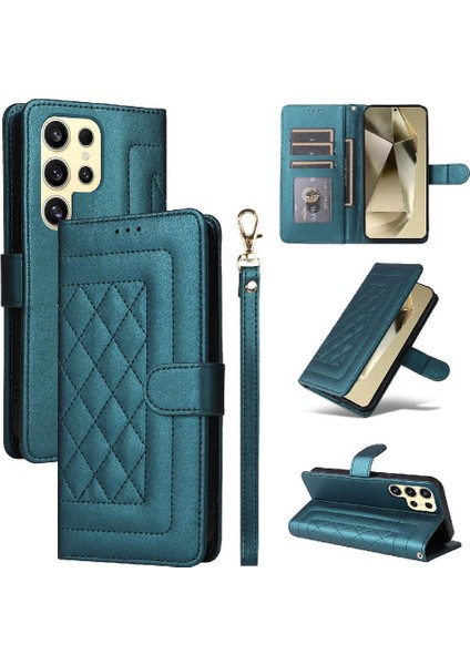 Samsung Galaxy S24 Için Flip Case Ultra Cüzdan Basit Iş Darbeye (Yurt Dışından)