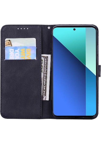 Xiaomi Redmi Için Not 13 Pro 4g Flip Telefon Kılıfı Kickstand Koruyucu (Yurt Dışından)