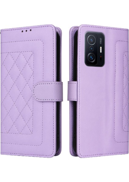 Xiaomi 11T/11T Pro Için Flip Case Deri Kılıf Kapak Darbeye (Yurt Dışından)