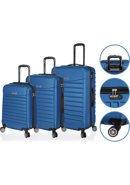 3lu Valiz Set