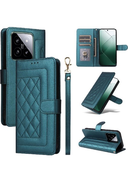 Xiaomi 14 5g Için Flip Case Deri Çanta Basit Iş Darbeye Çevir (Yurt Dışından) modelleri
