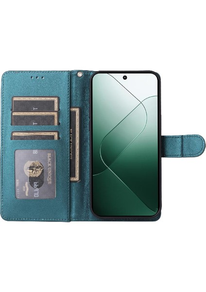 Xiaomi 14 5g Için Flip Case Deri Çanta Basit Iş Darbeye Çevir (Yurt Dışından) fırsatları