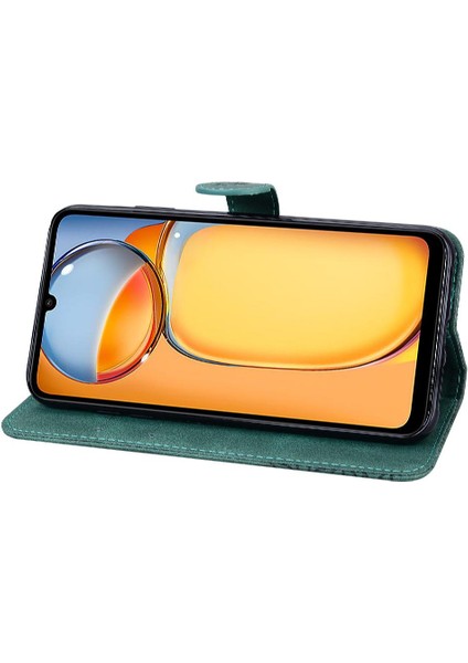 Xiaomi Redmi Için Kılıf Card 4g/5g Kart Yuvası Standı ile Flip Case Deri (Yurt Dışından) indirimleri