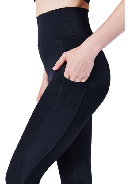 Hestia Yüksek Belli Cepli Tayt, Spor Tayt, Yoga Taytı