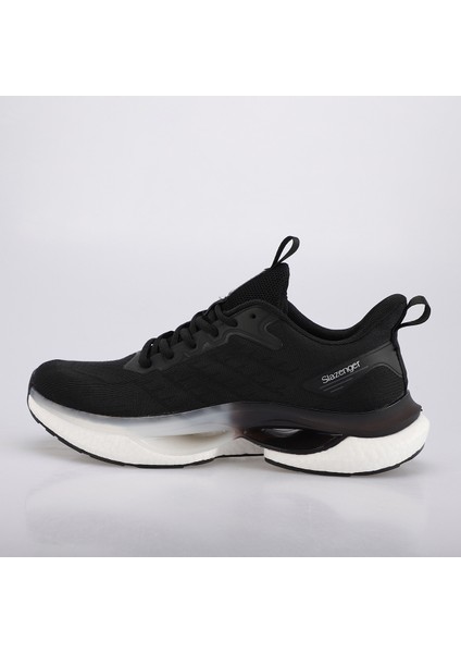 Willock İthl Siyah Beyaz Erkek Günlük Koşu Yürüyüş Spor Ayakkabı