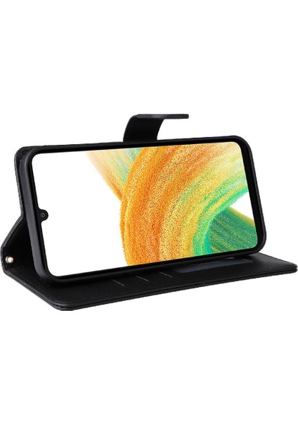 Samsung Galaxy A33 5g Için Flip Case Kapak Kılıf Cüzdan Basit (Yurt Dışından) modelleri