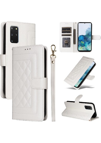 Samsung Galaxy S20 Artı Flip Kapak Için Flip Case Darbeye Cüzdan Basit (Yurt Dışından)