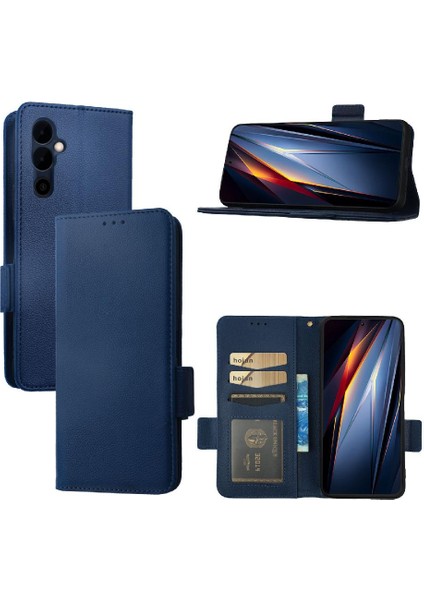 Tecno Pova Neo 2 Manyetik Cüzdan Kart Yuvaları Tutucu Pu Deri Için Kılıf (Yurt Dışından)