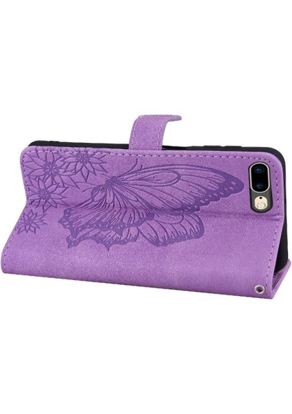 Iphone 6 Için Kılıf Artı/6s Artı Kickstand Koruyucu Deri Cüzdan Büyük (Yurt Dışından)
