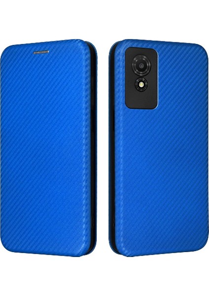Tcl 501 Tam Koruma Deri Folio Flip Case Kart Ekleme Için Kılıf (Yurt Dışından)