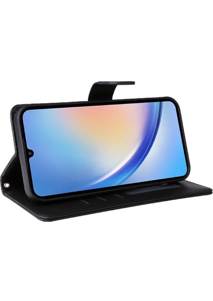 Samsung Galaxy A34 5g Için Flip Case Deri Kılıf Darbeye Kapak Çevirin (Yurt Dışından) indirimleri