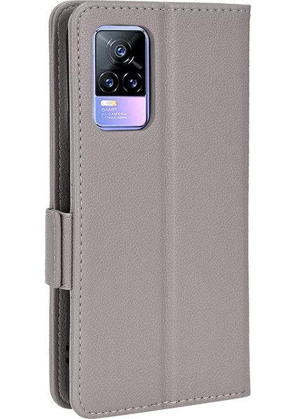 Vivo V21E 4g Için KILIF/Y73 2021 Yan Toka Kart Yuvaları Tutucu Cüzdan Pu (Yurt Dışından) fırsatları