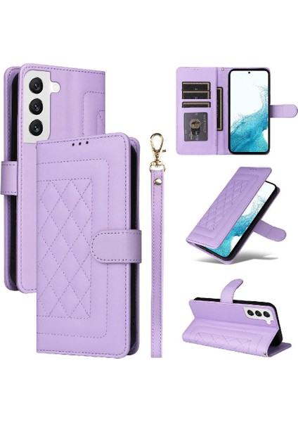 Samsung Galaxy S22 Deri Kılıf Için Flip Case Basit Iş Darbeye (Yurt Dışından) indirimleri
