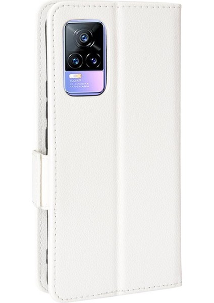 Vivo V21E 4g Için KILIF/Y73 2021 Yan Toka Kart Yuvaları Tutucu Cüzdan Pu (Yurt Dışından) indirimleri
