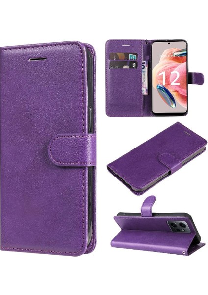 Xiaomi Redmi Not 12 Için Flip Case 4g Iş Cüzdan Telefon Kılıfı Klasik (Yurt Dışından) fiyatları