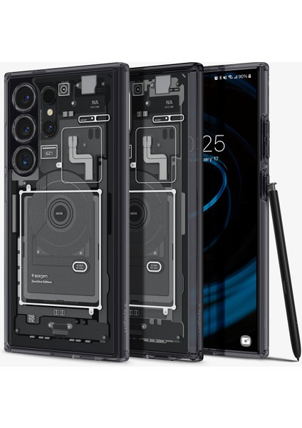 Samsung Galaxy S24 Ultra ile Uyumlu Kılıf Ultra Hybrid Zero One - ACS07293 fırsatları