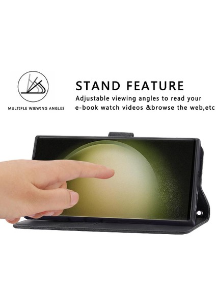 Samsung Galaxy S24 Ultra Kredi Kartı Tutucu Için Kickstand Durumda Tam (Yurt Dışından) indirimleri
