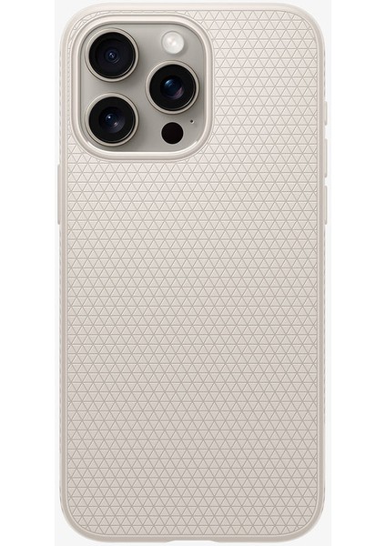 iPhone 15 Pro Max Kılıf Liquid Air Natural Titanium - ACS07212