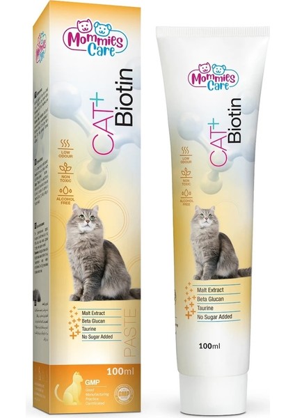Biotin Kedi Malt Içerikli Tüy Sağlık Ürünü 100 ml