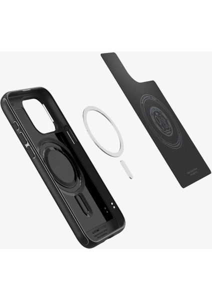 iPhone 15 Pro Max Kılıf Mag Armor MagFit MagSafe özellikli Matte Black - ACS06597