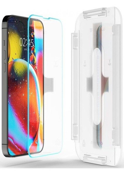 iPhone 13 Mini Cam Ekran Koruyucu Kolay Kurulum Glas.tR Slim EZ Fit HD - AGL03726