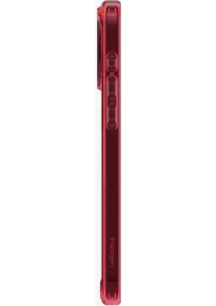 iPhone 15 Pro Kılıf Ultra Hybrid MagFit MagSafe özellikli Frost Deep Red - ACS07057