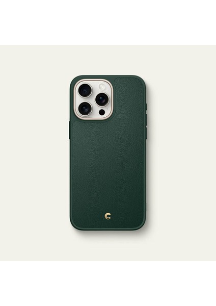 Ciel by CYRILL iPhone 15 Pro Kılıf Kajuk Mag MagSafe özellikli Forest Green - ACS06772