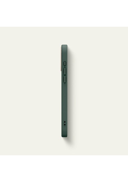 Ciel by CYRILL iPhone 15 Pro Kılıf Kajuk Mag MagSafe özellikli Forest Green - ACS06772