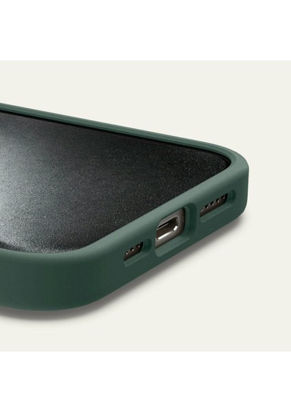 Ciel by CYRILL iPhone 15 Pro Kılıf Kajuk Mag MagSafe özellikli Forest Green - ACS06772