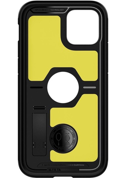 iPhone 12 / 12 Pro Kılıf Tough Armor Black - ACS01710