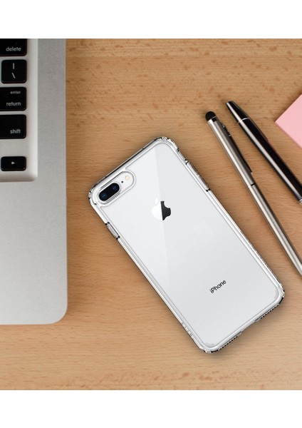 iPhone 8 Plus - iPhone 7 Plus Kılıf Ultra Hybrid 2 Crystal Clear - 043CS21052