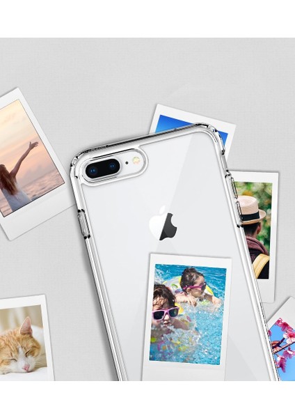 iPhone 8 Plus - iPhone 7 Plus Kılıf Ultra Hybrid 2 Crystal Clear - 043CS21052