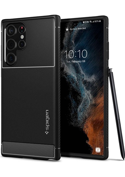 Galaxy S22 Ultra 5G Kılıf Rugged Armor Matte Black - ACS03914