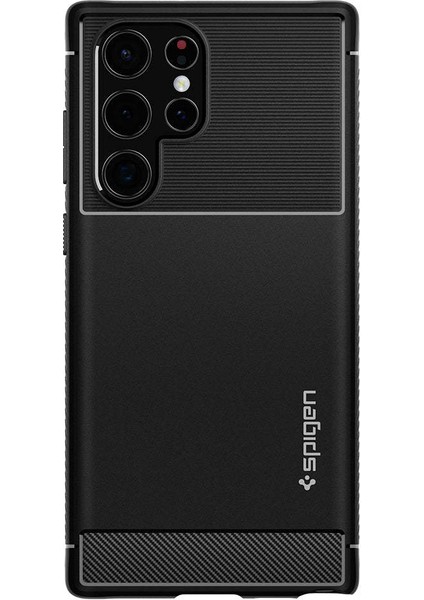 Galaxy S22 Ultra 5G Kılıf Rugged Armor Matte Black - ACS03914