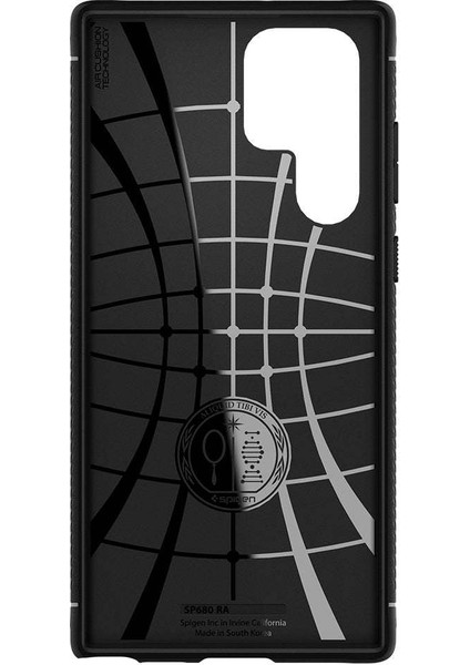 Galaxy S22 Ultra 5G Kılıf Rugged Armor Matte Black - ACS03914