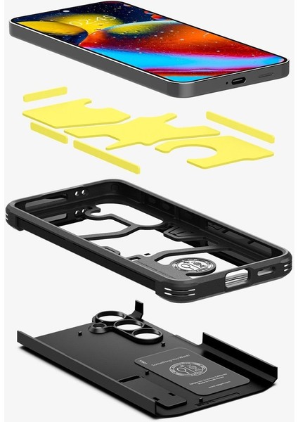 Galaxy S24 Kılıf Tough Armor Black - ACS07355