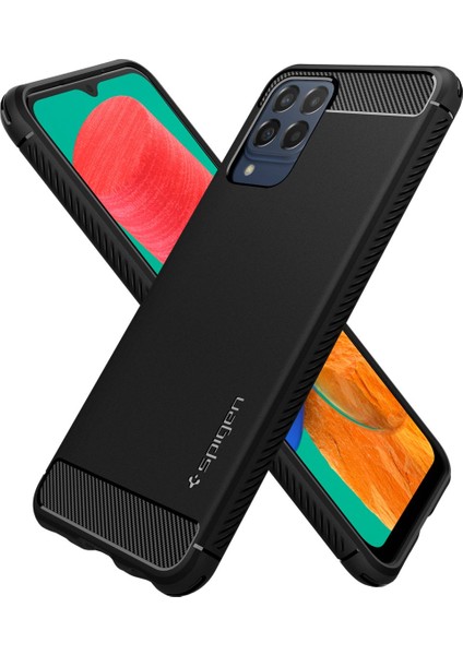 Galaxy M33 5G Kılıf Rugged Armor Matte Black - ACS04161